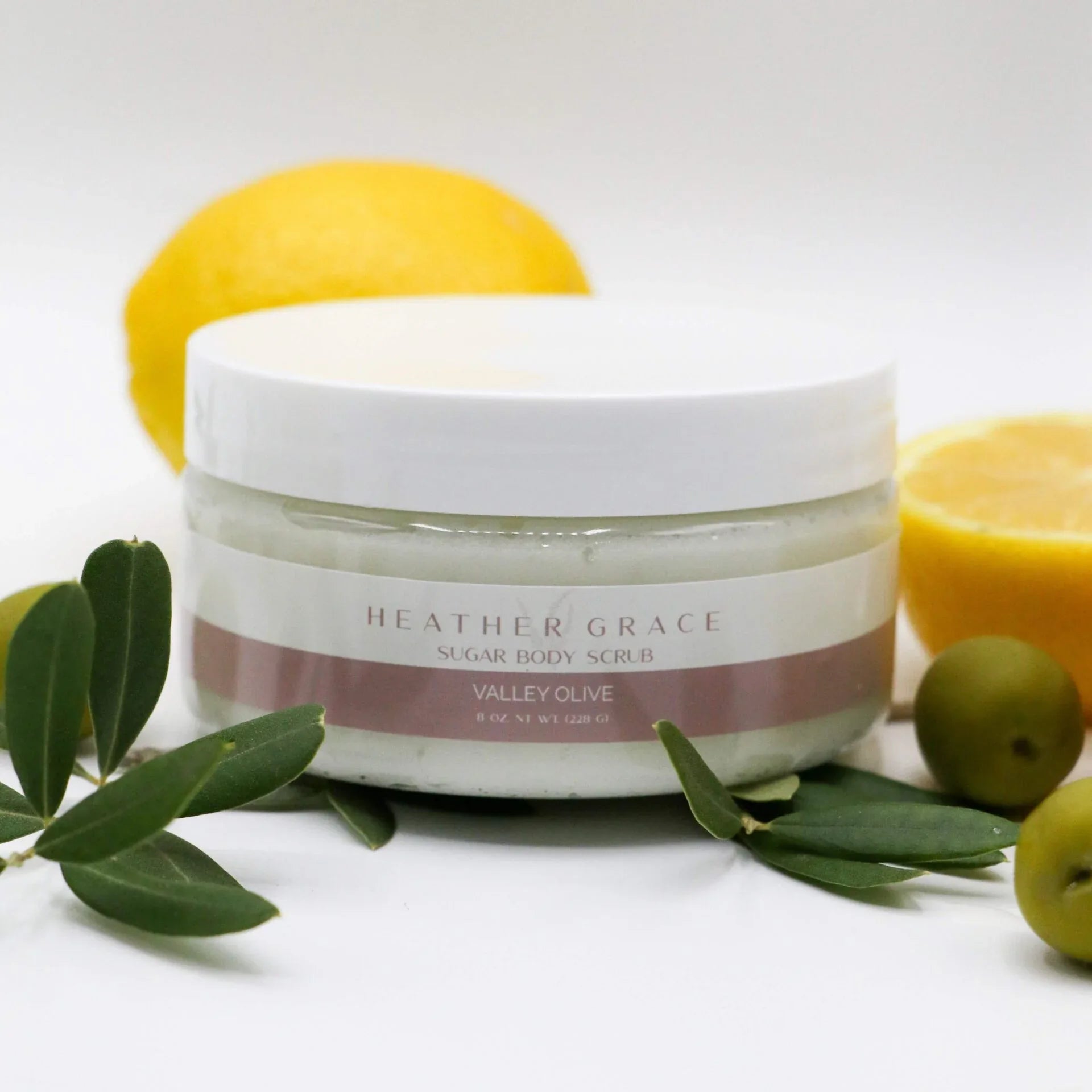 Sugar Body Scrub - Valley Olive - Heather Grace Skincare